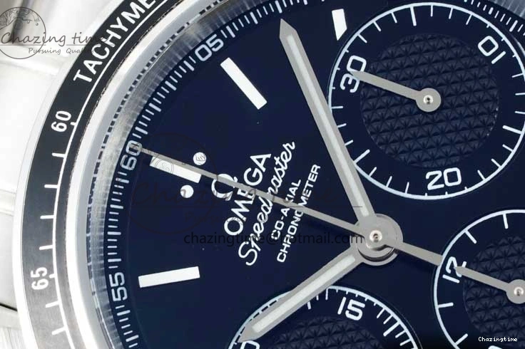 0320 Speedmaster Racing Master SS HKF Best Edition Black Dial on SS Bracelet A Versatile 7810